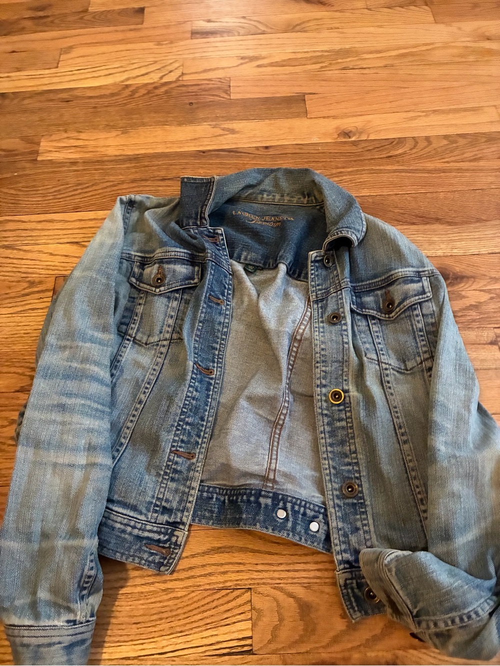 Light Wash Denim Jacket - Classic Jean Jacket